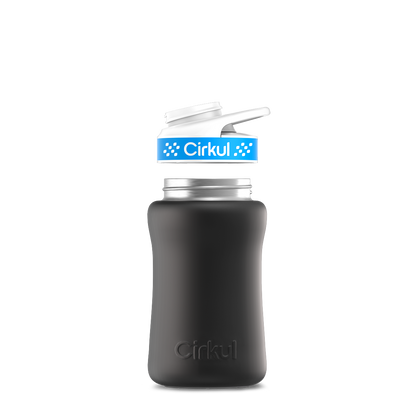 12oz. Stainless Steel Bottle & Comfort Grip Lid
