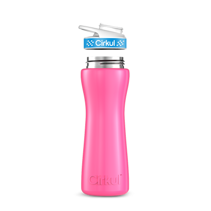 22oz. Stainless Steel Bottle & Comfort Grip Lid