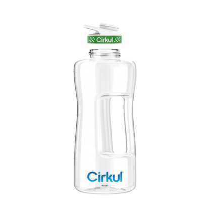 62oz. Plastic Bottle & Comfort Grip Lid