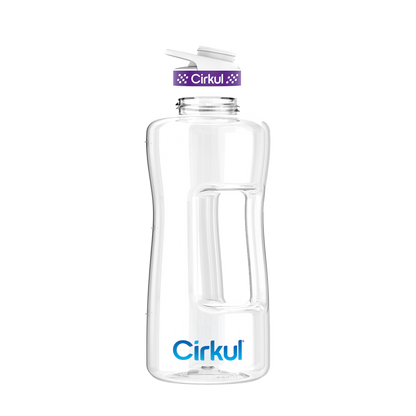 62oz. Plastic Bottle & Comfort Grip Lid