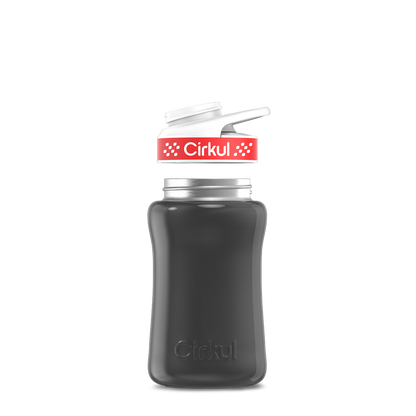 12oz. Stainless Steel Bottle & Comfort Grip Lid